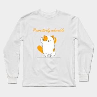 Pawsitively adorable Long Sleeve T-Shirt